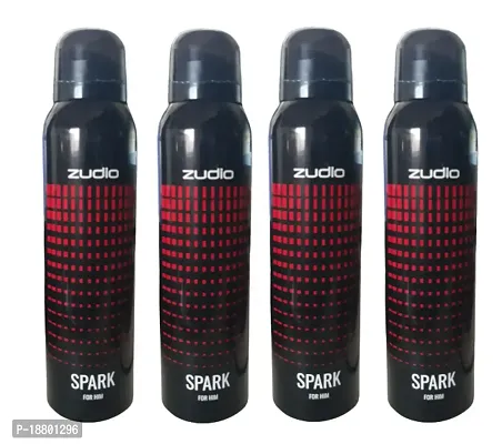 Buy Zudio spark for him all day active deo pack of 4 Online In India At  Discounted Prices