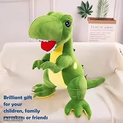 Tedluv Dinosaur Soft Toys for Boys - Stuffed Animal Pillow Cushion for Kids Boy Girl Home Decoration Girlfriend Birthday Gifts(35CM;Color:Assorted;Packof1)-thumb4