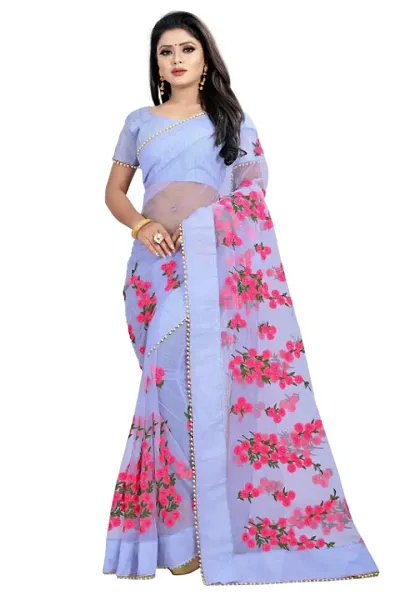 Designer Net Saree