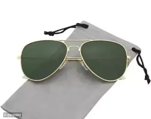 Sky Wing Latest Stylish UV Protected Sunglasses For Men Green Color Pack of 1-thumb0