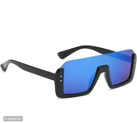 Sky Wing Latest Stylish UV Protected Sunglasses For Men Blue Color Pack of 1-thumb0