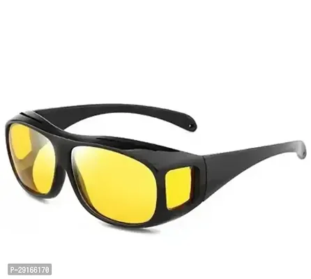 Sky Wing Latest Stylish UV Protected Sunglasses For Men Yellow Color Pack of 1-thumb0