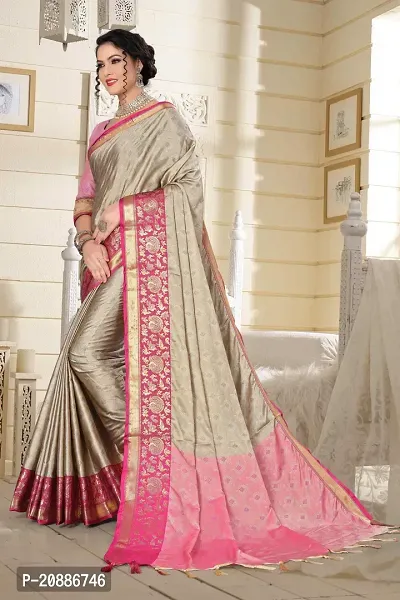 Beautiful Net Saree With Blouse Piece For Women-thumb3