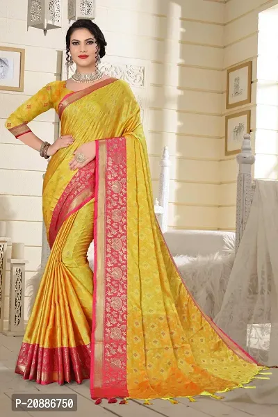 Beautiful Net Saree With Blouse Piece For Women