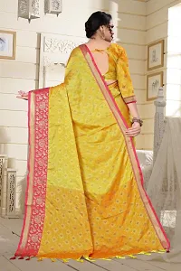 Beautiful Net Saree With Blouse Piece For Women-thumb1