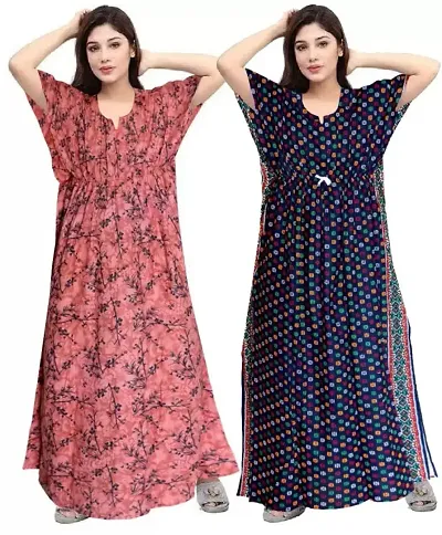 Elegant Nighty For Women Pack Of 2