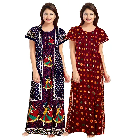 Must Have Cotton nighties & nightdresses Women's Nightwear 