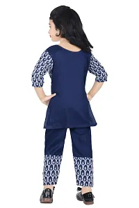 Stylish Cotton Printed Kurti Set-thumb1