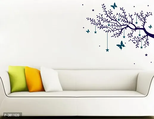 Wall Stickers | Wall Sticker For Living Room -Bedroom - Office - Home Hall Decor |Beautiful Tree 63 cmX 73 cm