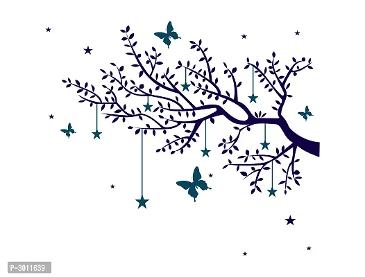 Wall Stickers | Wall Sticker For Living Room -Bedroom - Office - Home Hall Decor |Beautiful Tree 63 cmX 73 cm-thumb3