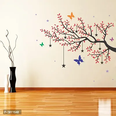 Wall Stickers | Wall Sticker For Living Room -Bedroom - Office - Home Hall Decor |Beautiful Decorative Tree 63 cmX 73 cm