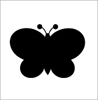 Chalkboard Sticker - Butterfly Removable Blackboard Dust Free Wall Sticker - PVC Vinyl 44 cm X  60 cm-thumb1