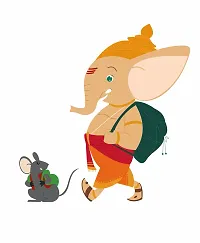 Lord Ganesha Wall Stickers-thumb2