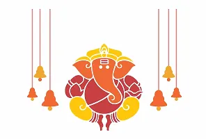 Lord Ganesha Wall Stickers-thumb2