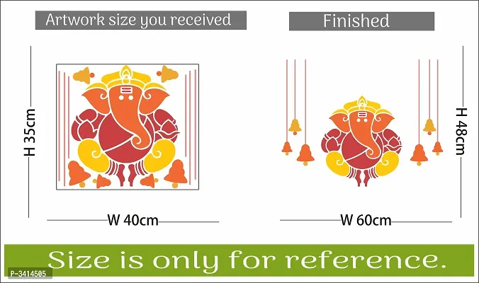 Lord Ganesha Wall Stickers-thumb4