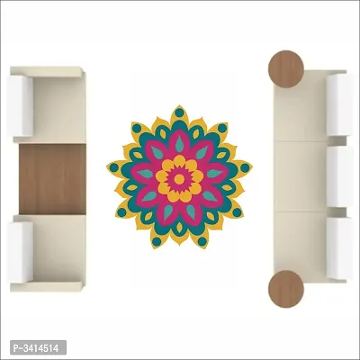 Diwali Special - Colourful Decorative Rangoli Sticker-thumb3