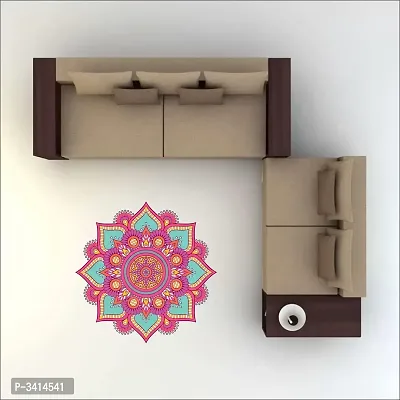 Diwali Special - Colourful Decorative Rangoli Sticker-thumb2