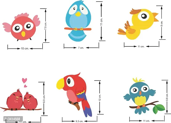 Singing birds Wall Sticker Standard PVC Vinyl-thumb2