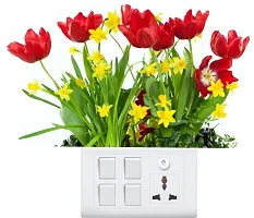 Beautiful Multi-Color Flowers Amazing Switch Board 3 Inch-thumb3