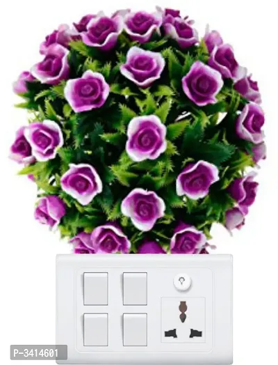 Beautiful Multi-Color Flowers Amazing Switch Board 6 Inch-thumb2