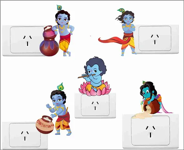 Diwali Special Colorful Decorative Sticker
