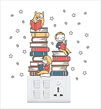 Kids Girl Boy Room Decoration Cartoon Study Children sticker Wall Stickers-thumb1