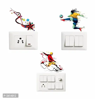 Switch Board Sticker -  Abstract Decorative Wall Decorative - Switch Panel Stickers-thumb0