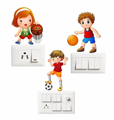 Attractive Switch Board Stickers Set