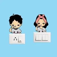 Switch Board Sticker - Decorative Brushing Kids Wall Decorative - Switch Panel Stickers-thumb1