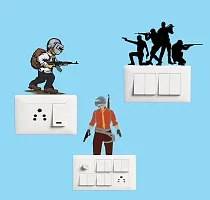 Switch Board Sticker - Decorative PUBG Wall Decorative - Switch Panel Stickers-thumb1