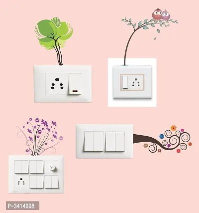 Switch Board Sticker - Decorative Lord Budha Wall Decorative - Switch Panel Stickers-thumb2