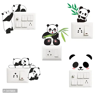 Cute Panda Switch Board Sticker