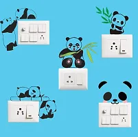 Cute Panda Switch Board Sticker-thumb1