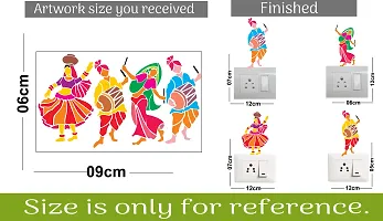Traditional Dance Switch Board Sticker-thumb2
