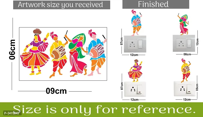 Traditional Dance Switch Board Sticker-thumb3