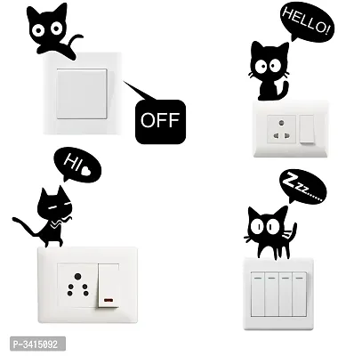 Cute Kitty Switch Board Sticker-thumb0