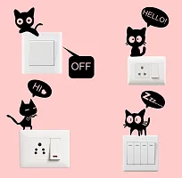 Cute Kitty Switch Board Sticker-thumb1