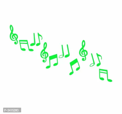 Music symbles Night Glow - Radium Glow in The Dark - Night Glowing Wall Stickers-thumb3