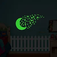 Night Glow - Radium Glow in The Dark - Night Glowing Wall Stickers-thumb1