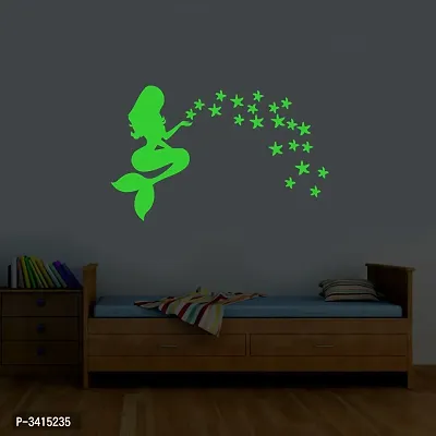 Night Glow - Radium Glow in The Dark - Night Glowing Wall Stickers-thumb2