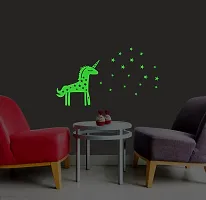 Night Glow - Radium Glow in The Dark - Night Glowing Wall Stickers-thumb1