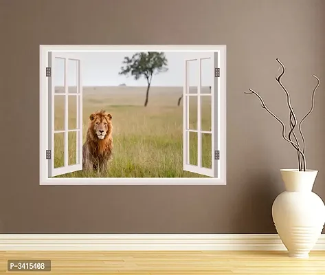 Wall Stickers for Bedroom Kitchen Home Decor Window Illusion (22X30Inches)-thumb3