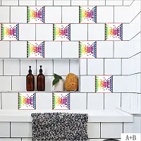 Design Vinyl Oil Proof and Waterproof Self Adhesive Wall Tile Decals Sticker ( 12Cm X 455Cm )-thumb2