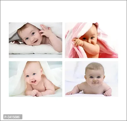 Baby Poster -  Design | Set of 4 Posters | Unframed ( 30Cm X 45Cm )