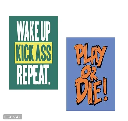 Funny quote  -  - Design| Set of 2 Posters | Unframed (45 Cm X 30 Cm)-thumb2