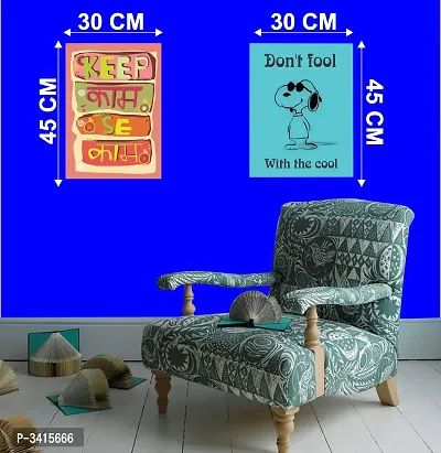 funny and cool   -  - Design| Set of 2 Posters | Unframed (45 Cm X 30 Cm)-thumb3