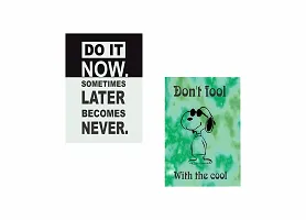 Funny quote  -  - Design| Set of 2 Posters | Unframed (45 Cm X 30 Cm)-thumb1