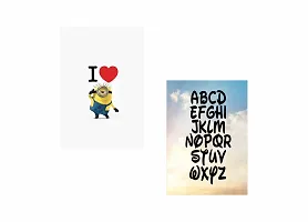 Minions  -  - Design| Set of 2 Posters | Unframed (45 Cm X 30 Cm)-thumb1