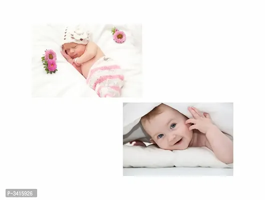 Cute Baby Wall poster -  - Design| Set of 2 Posters | Unframed (30 Cm X 45 Cm)-thumb2