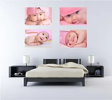 Cute New Born Babies -  Design|Set Of 4 Posters | Unframed (30 Cm X 45 Cm)-thumb1